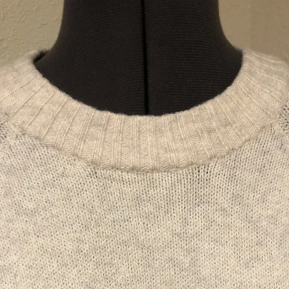 Old Navy Cozy Sosoft Crewneck Women's Sweater in Cream - Picture 5 of 13